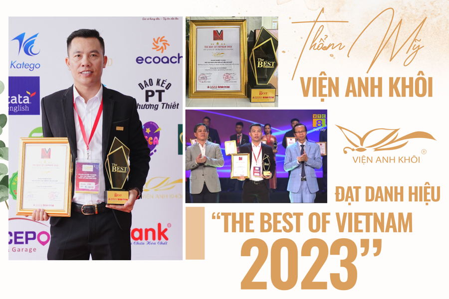 Doanh nhân đạt danh hiệu “THE BEST OF VIETNAM 2023”