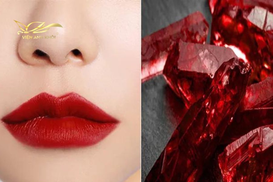 Màu đỏ ruby đầy cuốn hút và ấn tượng